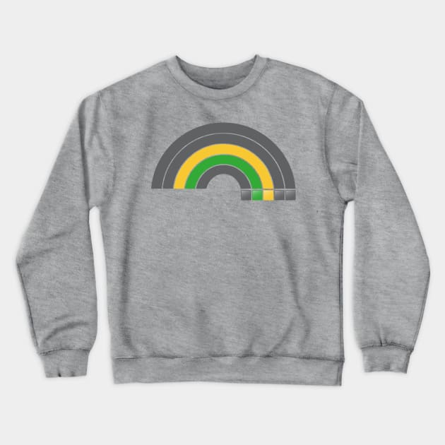 Word Rainbow Crewneck Sweatshirt by BignellArt